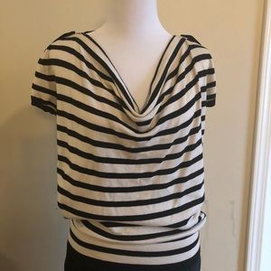 Ann Taylor Drape Front Top